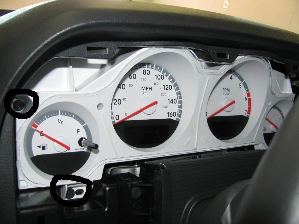 Instrument bezel removal instruction? Dodge Challenger Forum